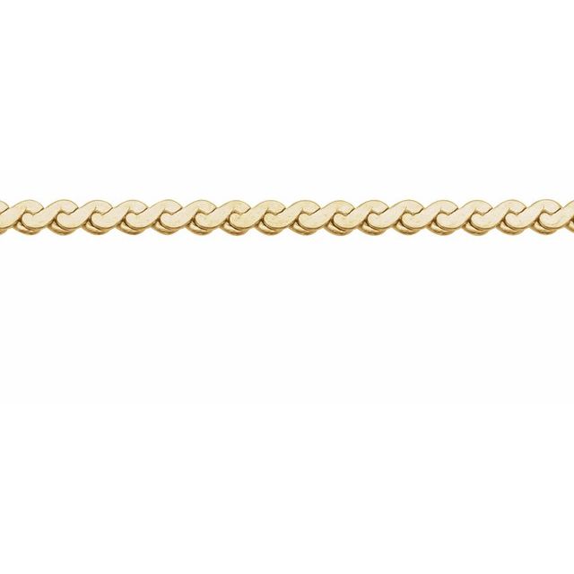 14K Yellow Gold-Filled mm Serpentine Chain