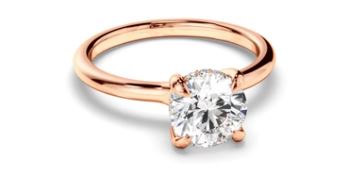 Round Brilliant Cut Diamond Engagement Ring