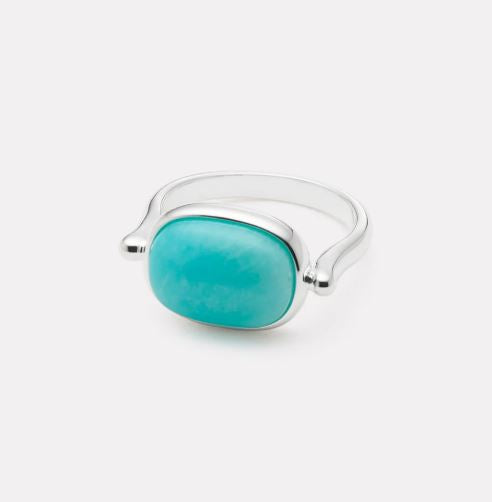 Najo Fleur Amazonite Ring