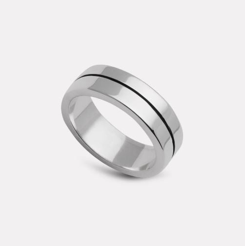 Najo Horizon Men's Silver Ring