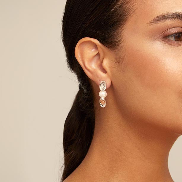 UNOde50 Legend Earrings Silver