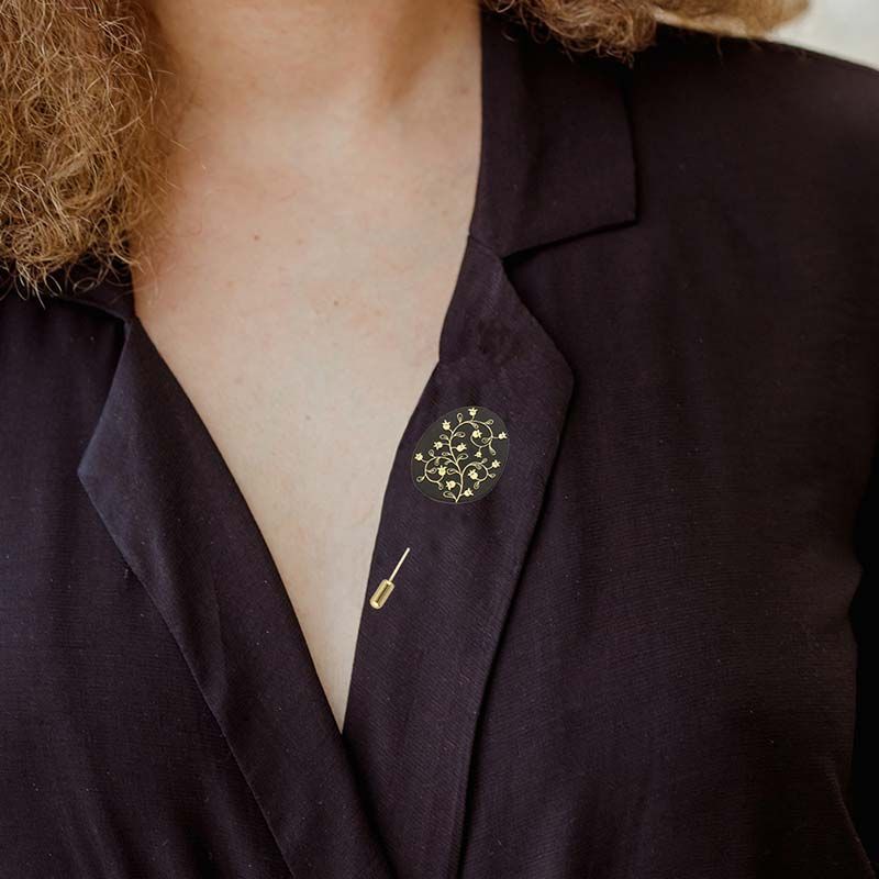 RAS Provenza Gold Brooch