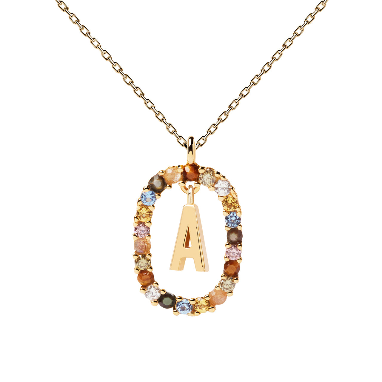 PDPAOLA Letter Necklace