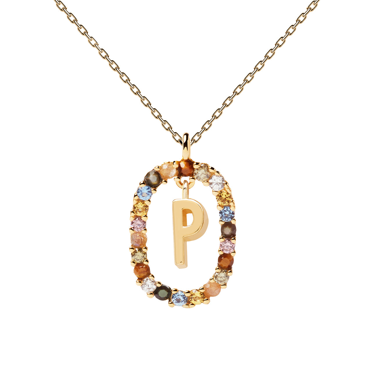 PDPAOLA Letter Necklace