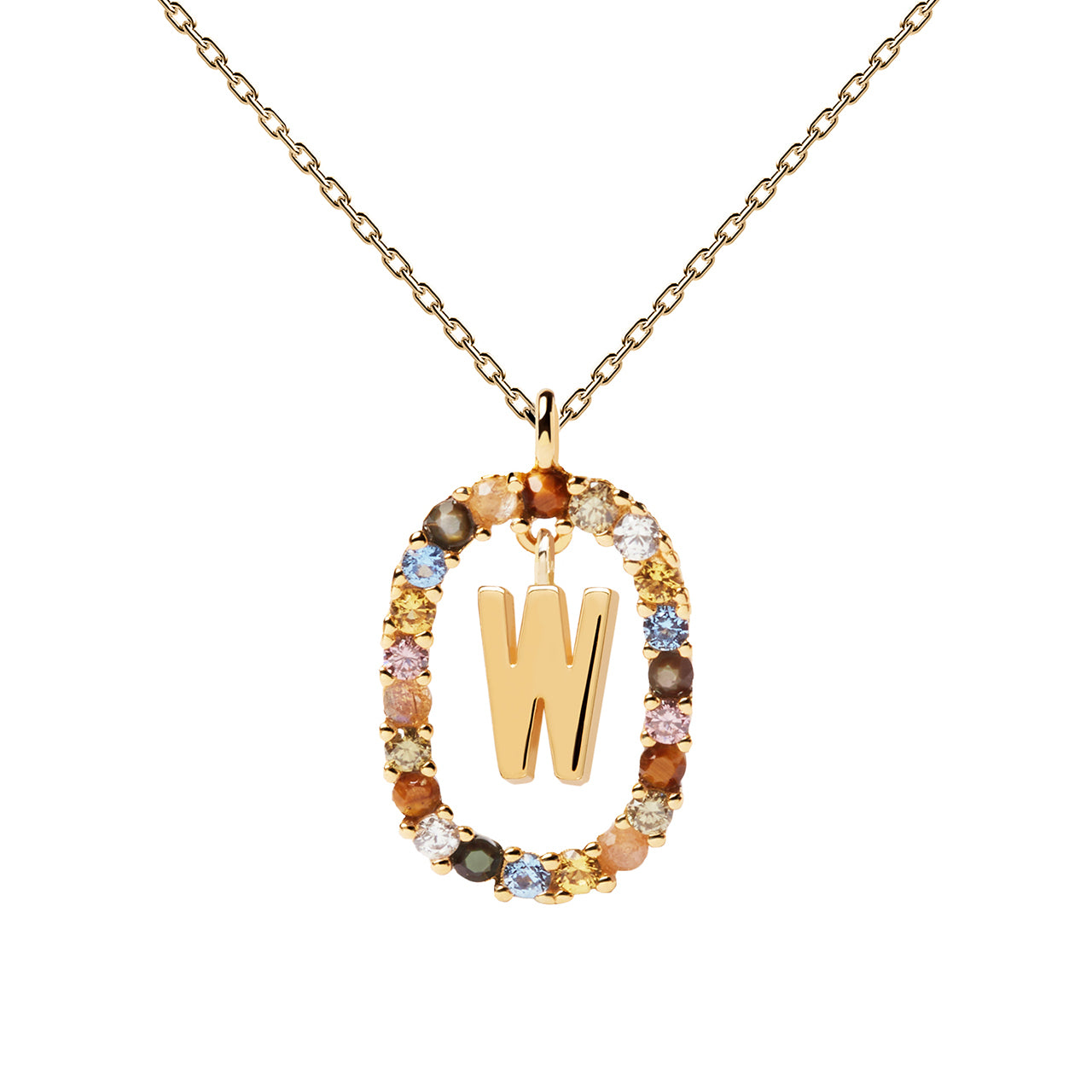 PDPAOLA Letter Necklace