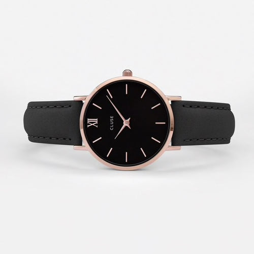 CLUSE Minuit Rose Gold Black/Black
