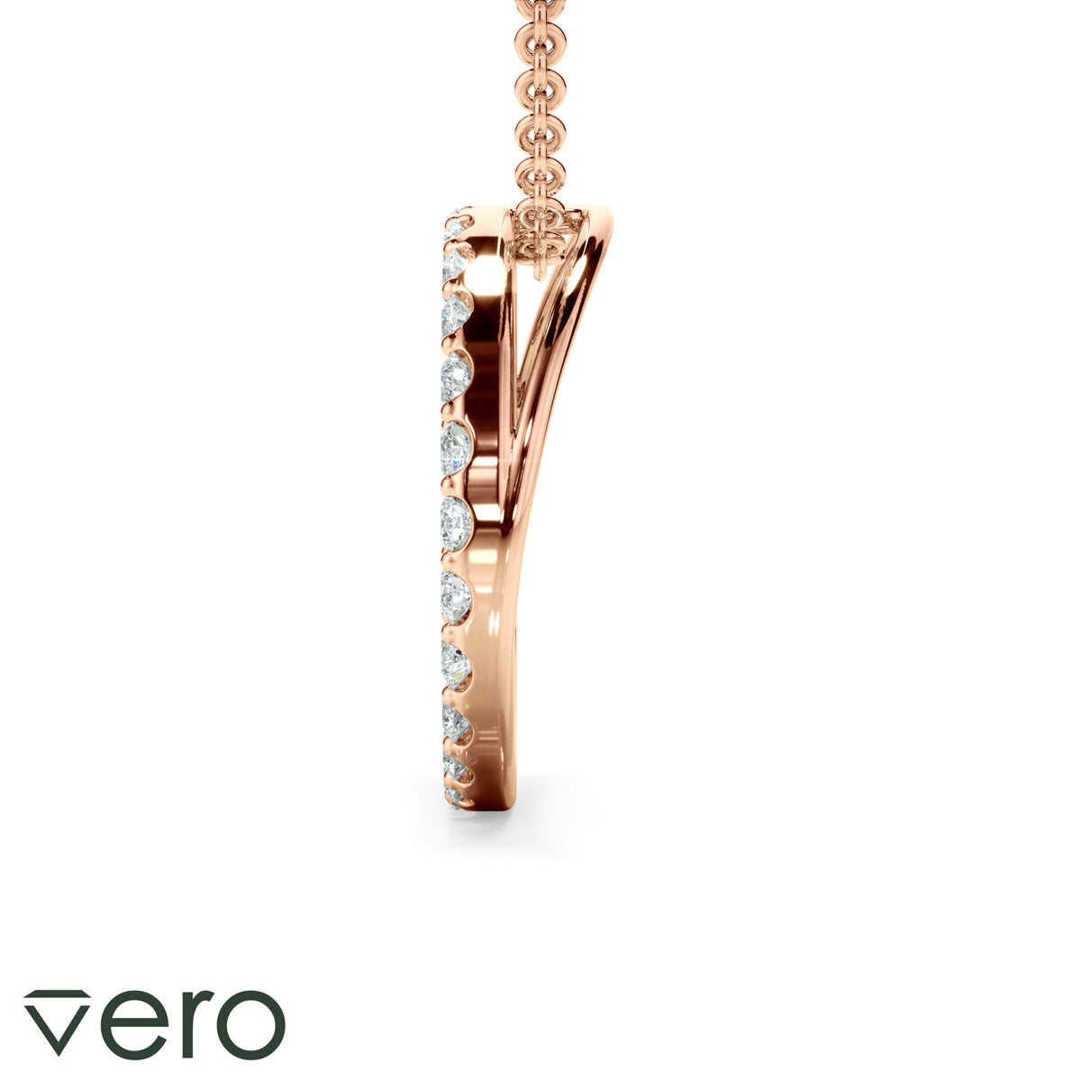 0.50ct Lab Grown Diamond Circle Necklet