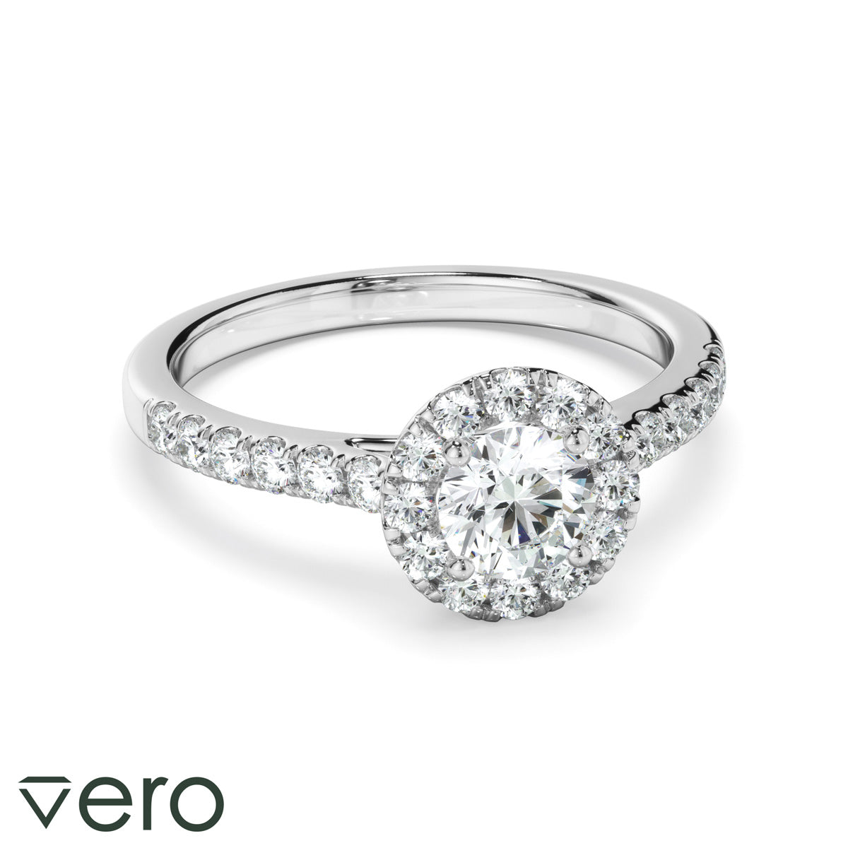 0.90ct Round Brilliant Cut Lab Grown Diamond Ring