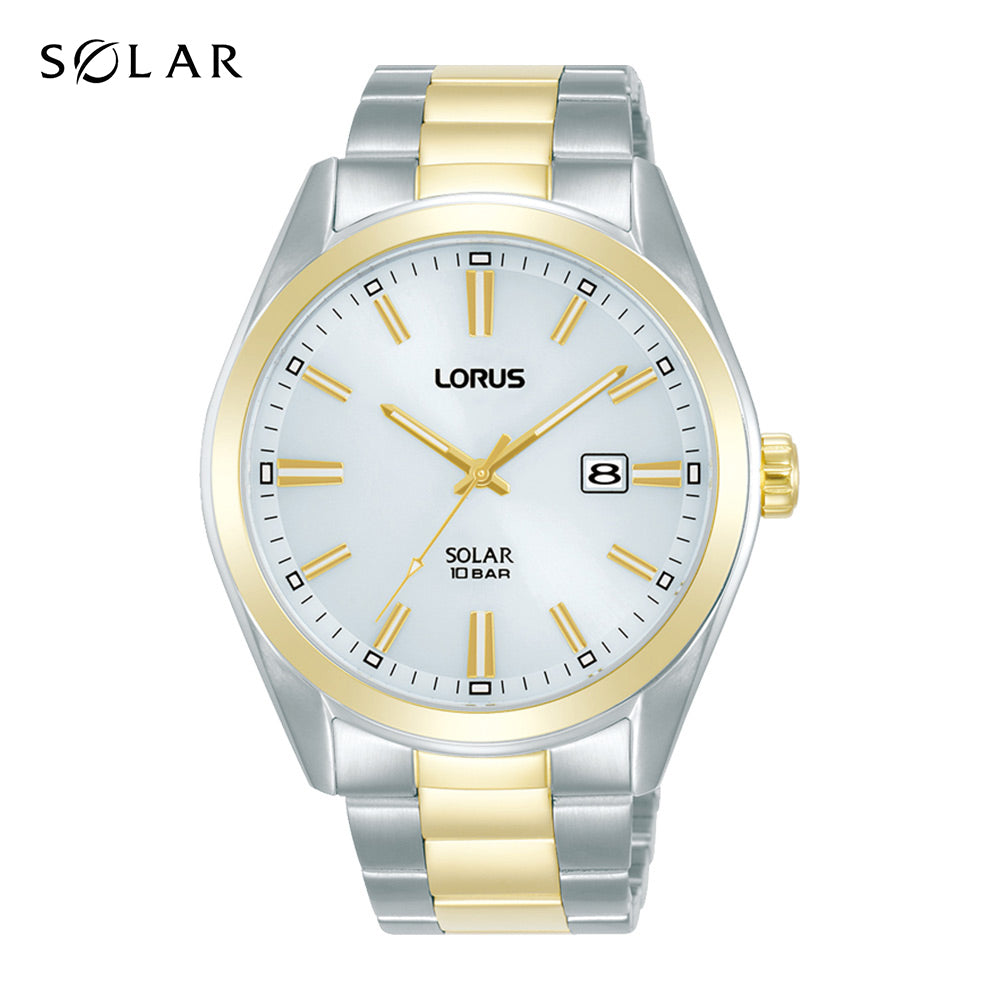 LORUS Mens Solar Sports Watch 100m