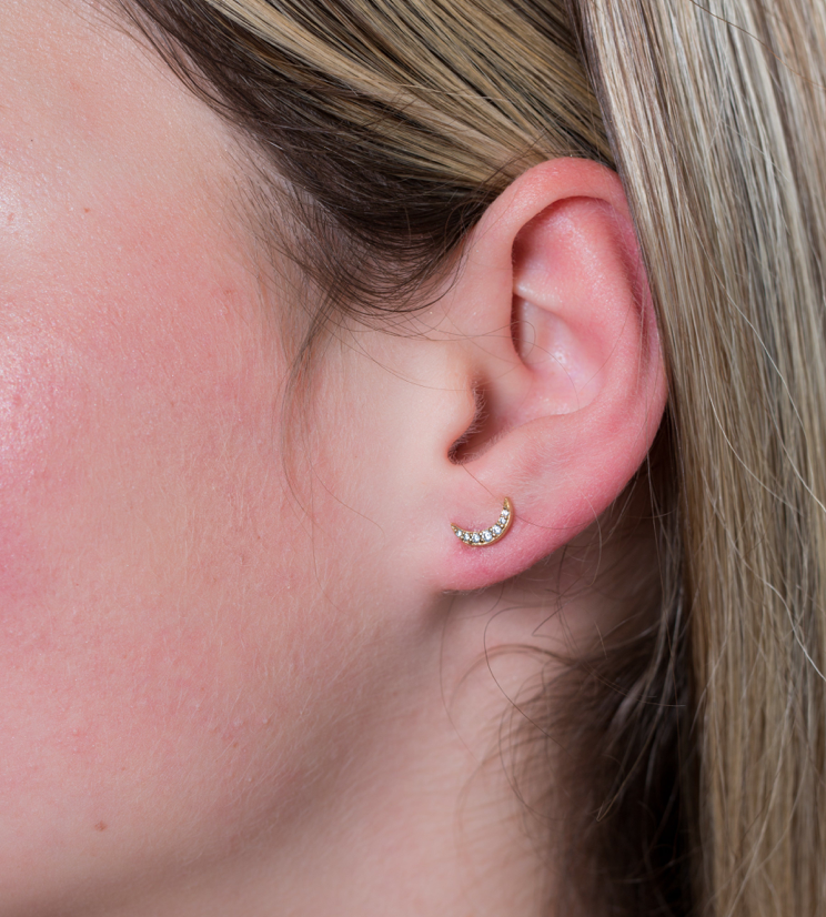 GEORGINI Summer Sorbet Neopolitan Nights Earrings Gold