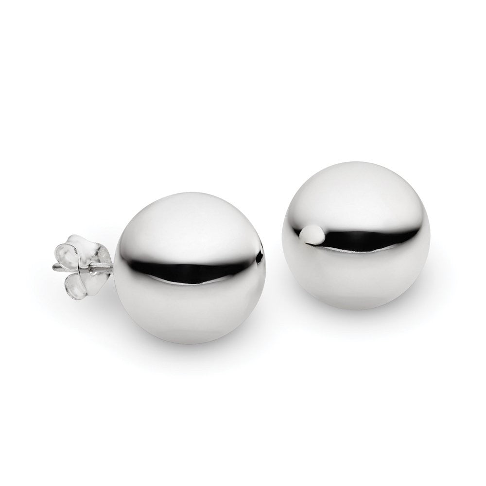Sterling Silver Ball Studs