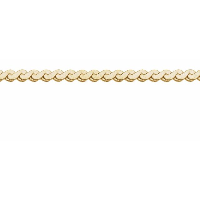 14K Yellow Gold-Filled 1.7 mm Serpentine Chain