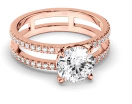 Round Brilliant Cut Diamond Solitaire Engagement Ring