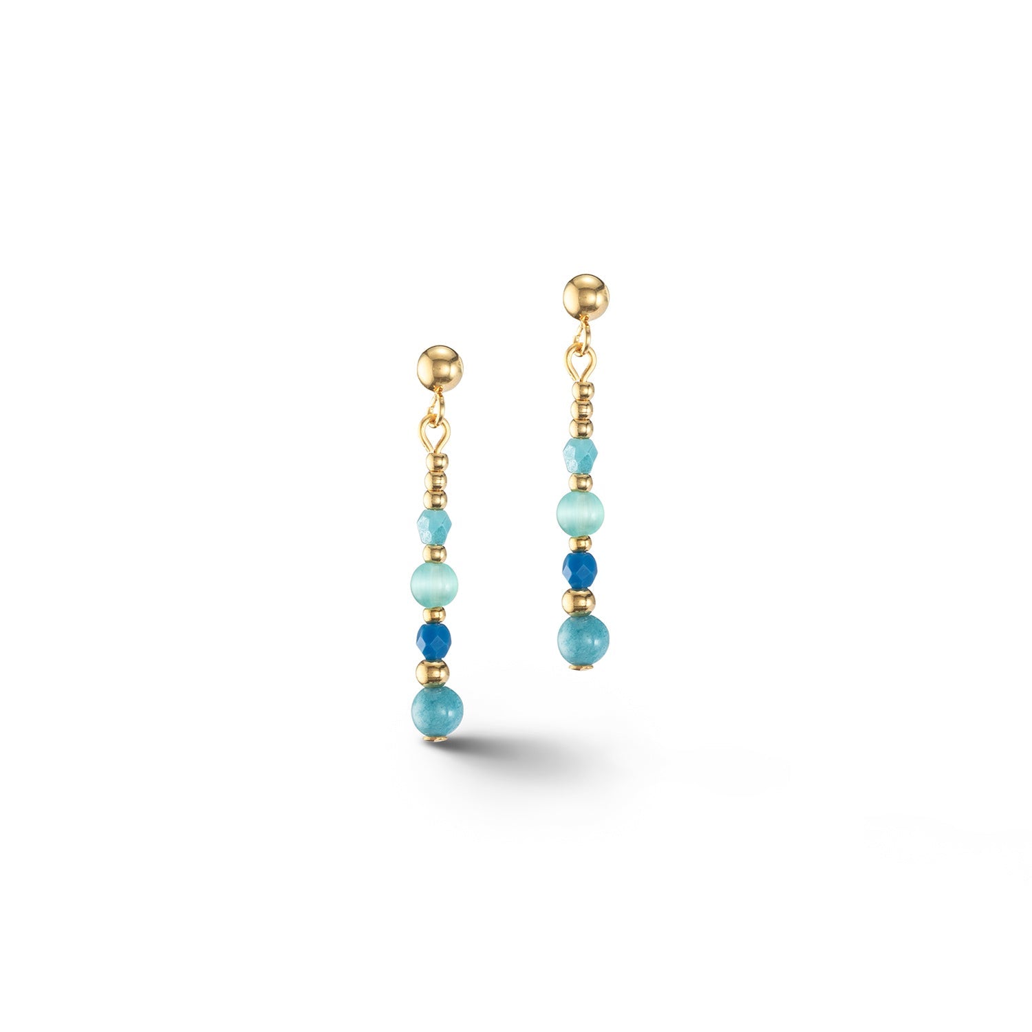 COEUR DE LION Princess Spheres Turquoise Earrings