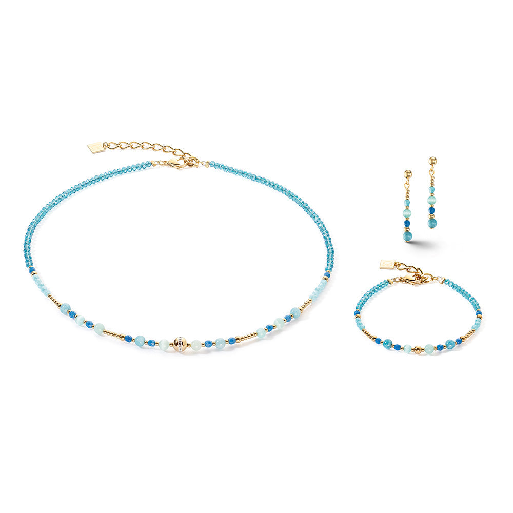 COEUR DE LION Princess Spheres Turquoise Necklace