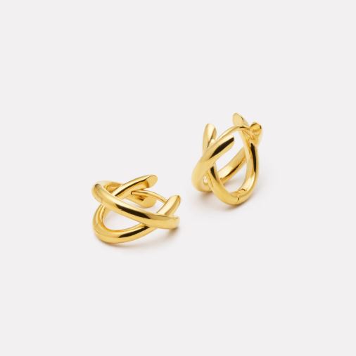 Najo Moonkiss Huggie Earrings