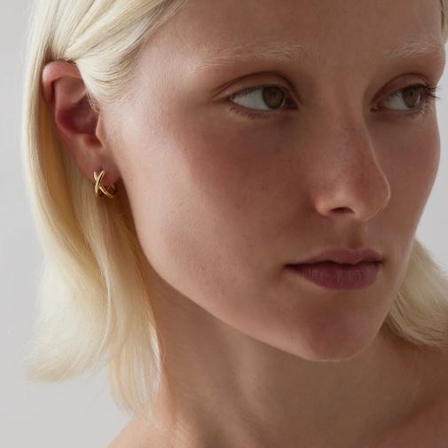 Najo Moonkiss Huggie Earrings