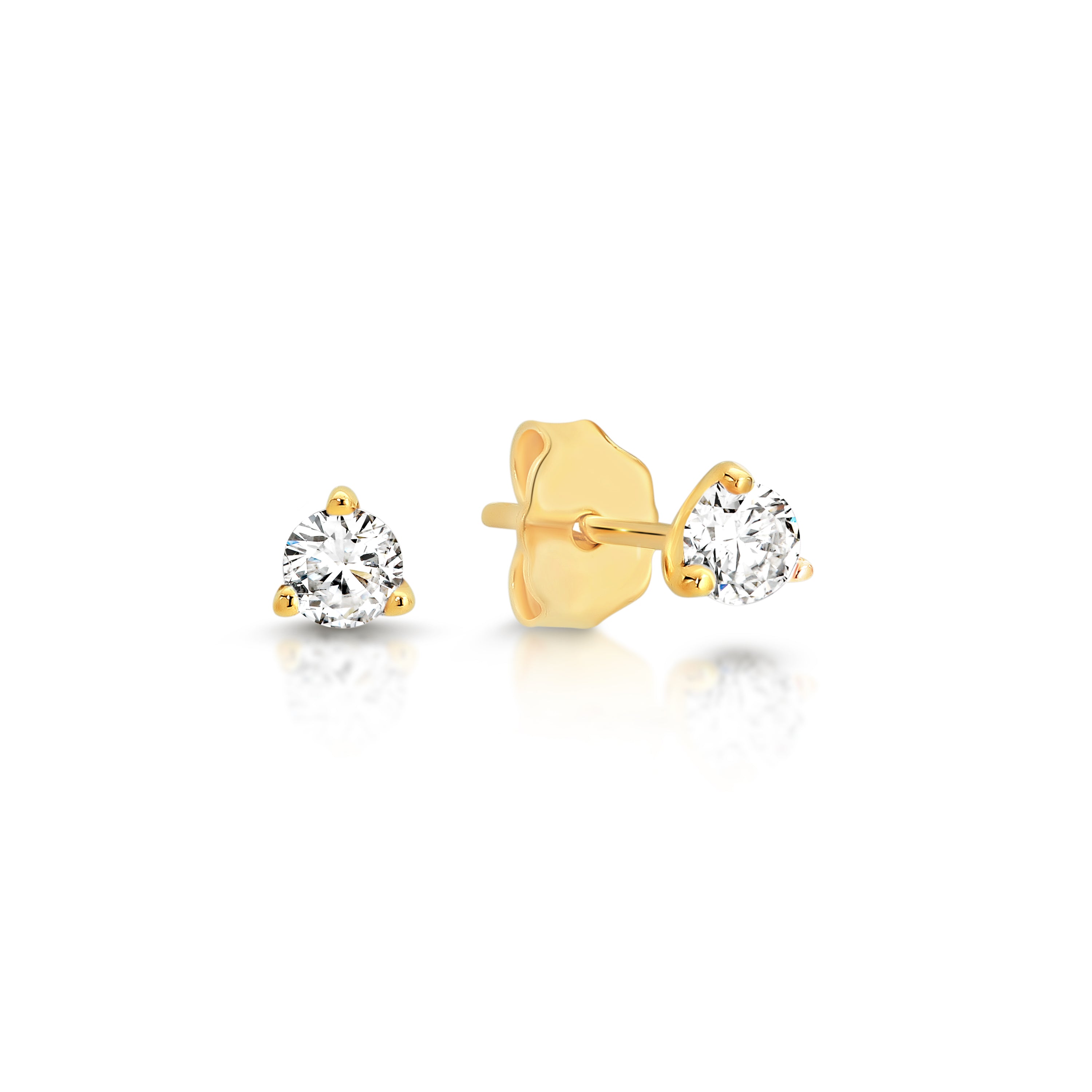 9ct cubic zirconia earrings