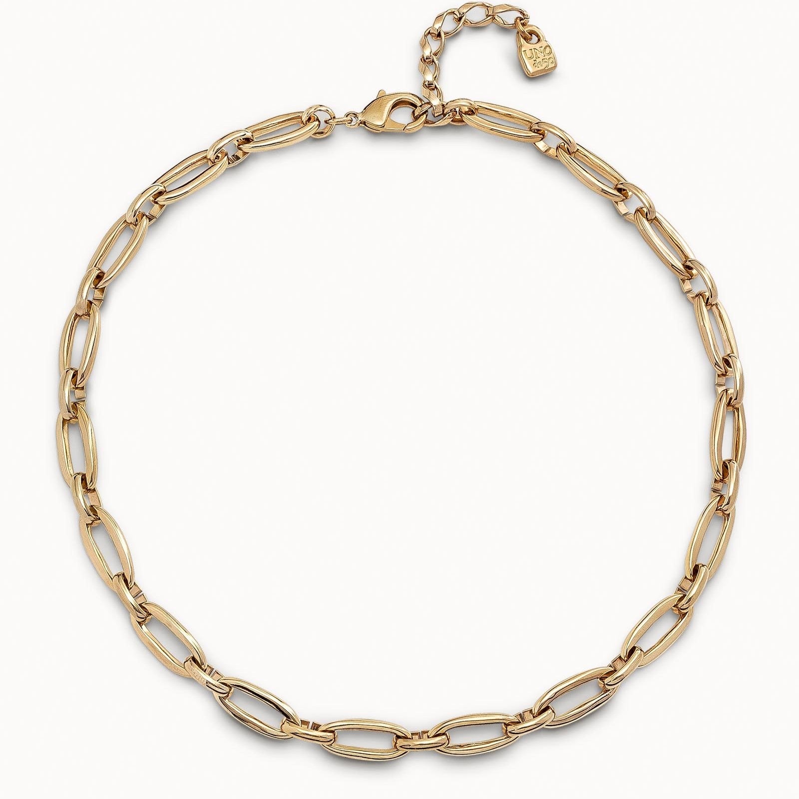 UNOde50 Alien Necklace Gold