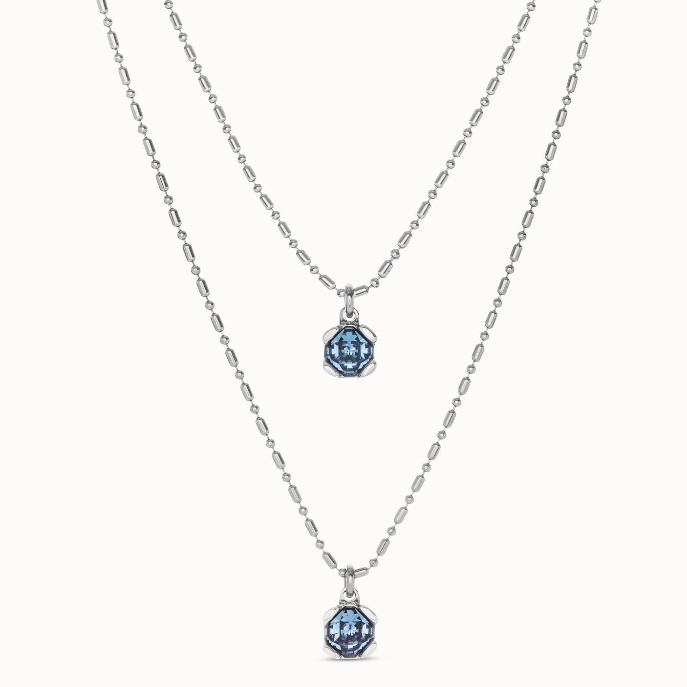 UNOde50 Aura Blue Necklace
