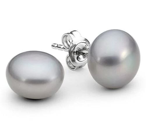 Sterling Silver Luna Studs
