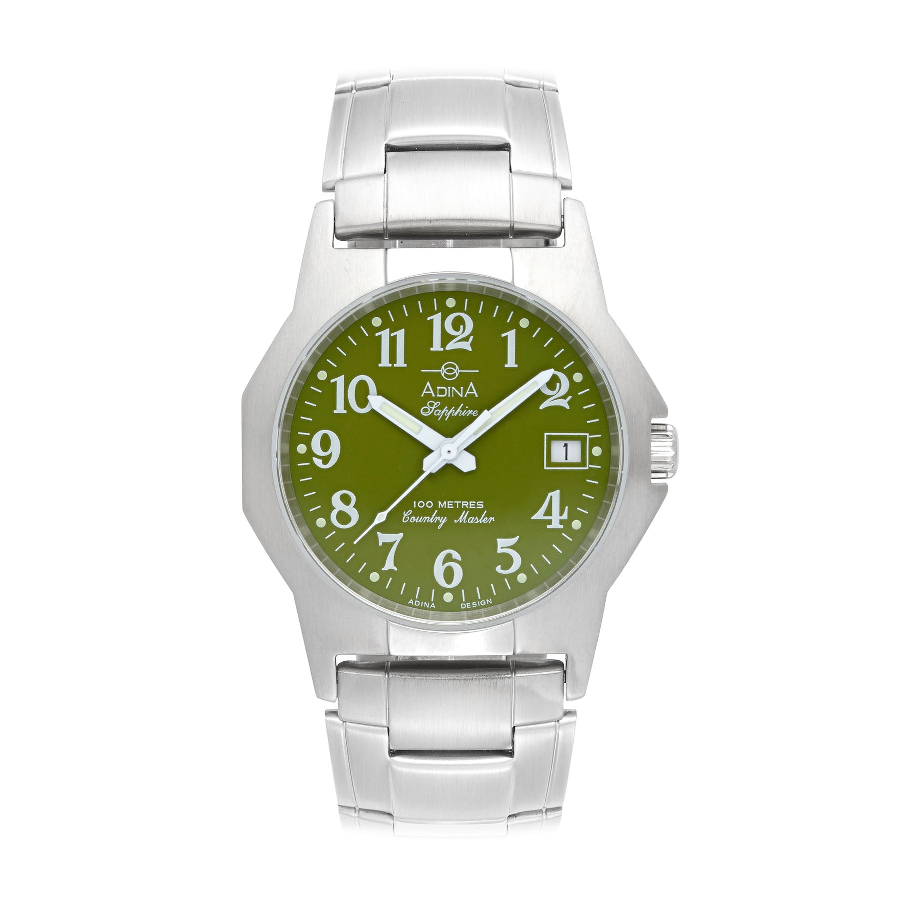 ADINA Countrymaster Work Watch Limited Edition Green
