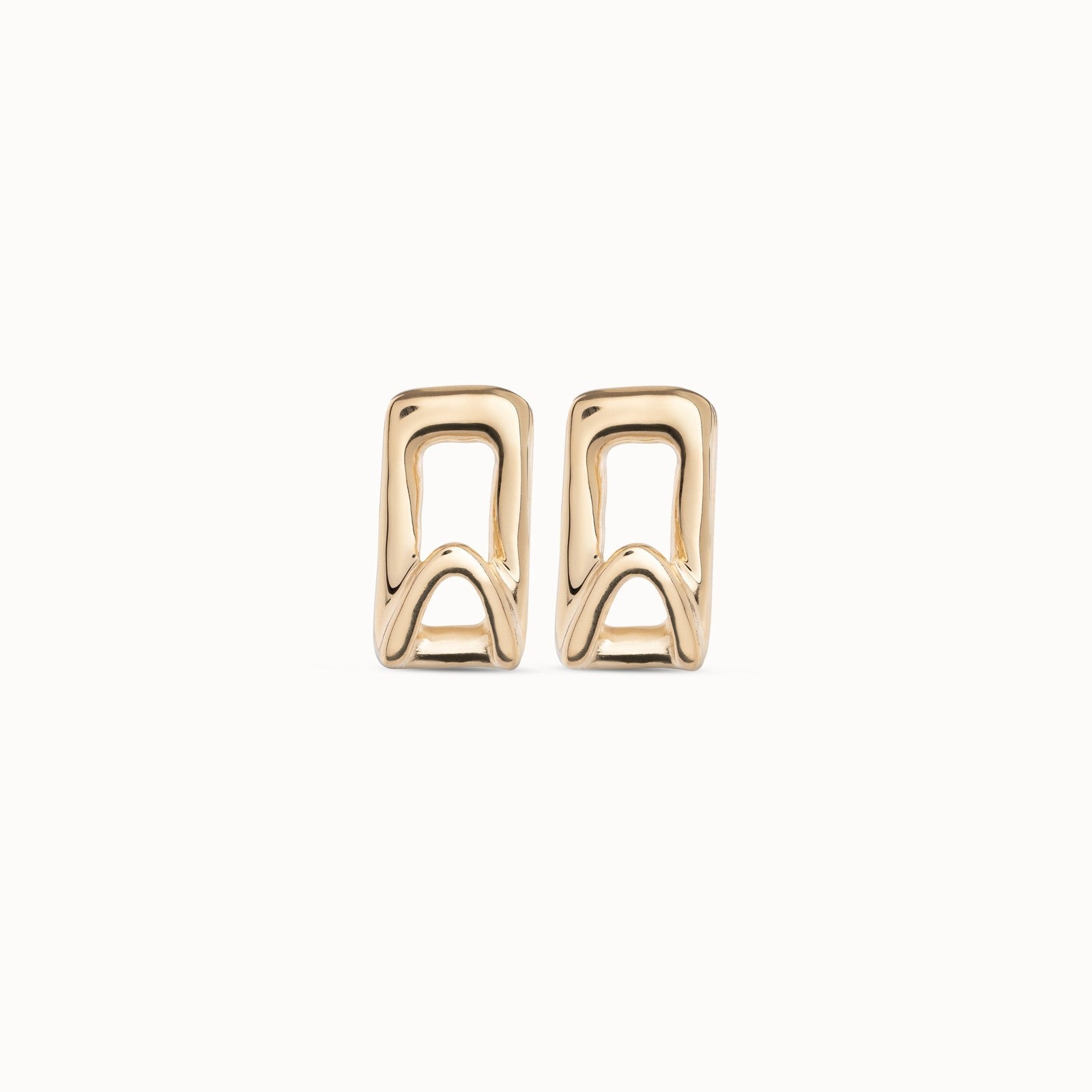 UNOde50 Stand Out Earrings Gold