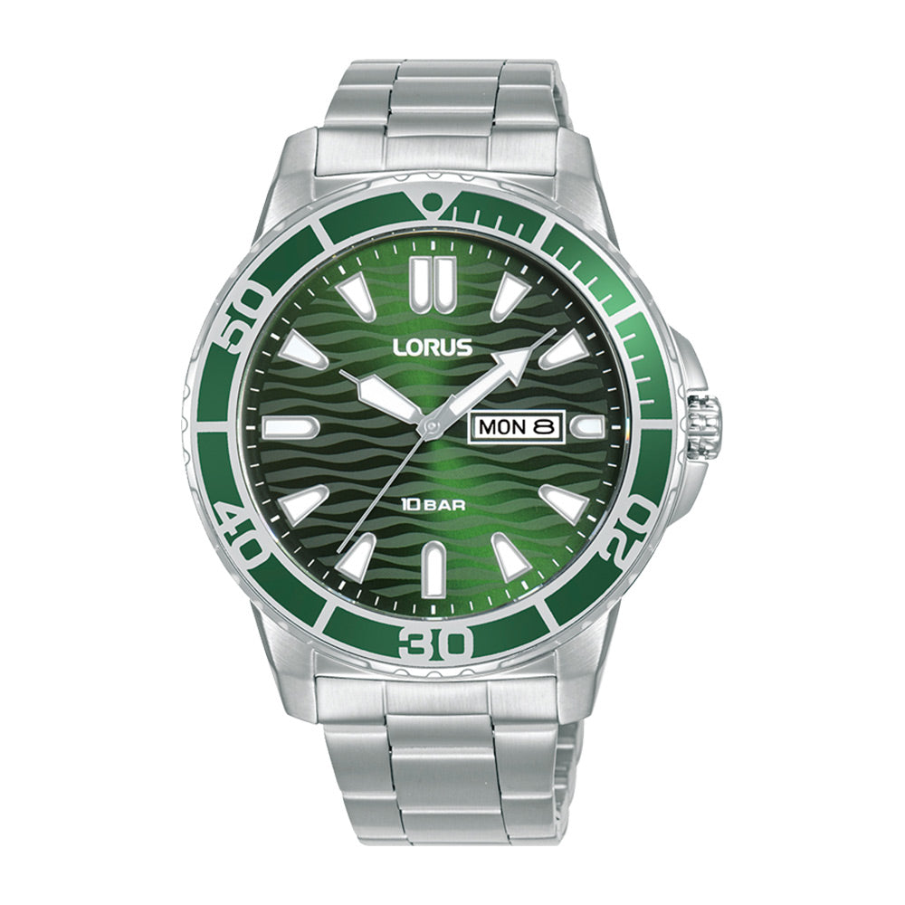 Green on sale sports watch