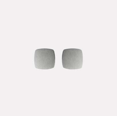 Najo Pegasus Men's Brushed Stainless Steel Cufflinks