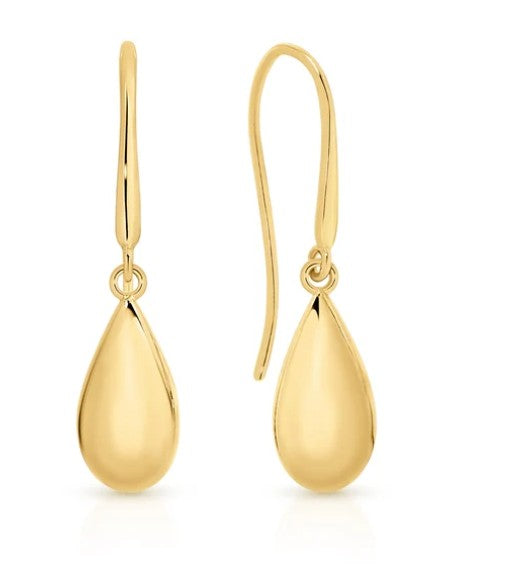 9ct teardrop shepherd hooks