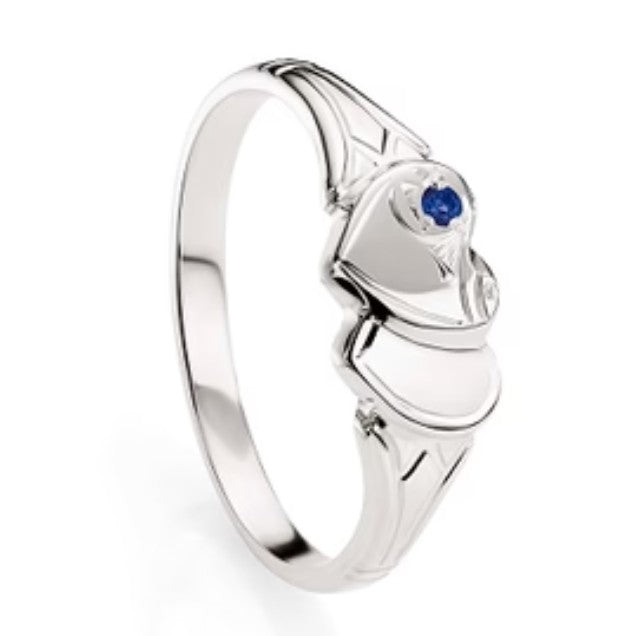 Silver signet ring