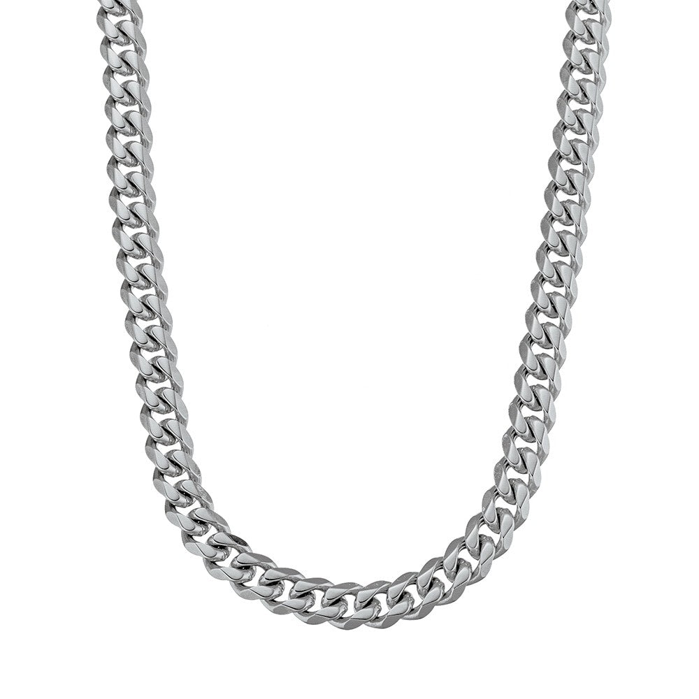 BLAZE stainless steel cuban link chain matte