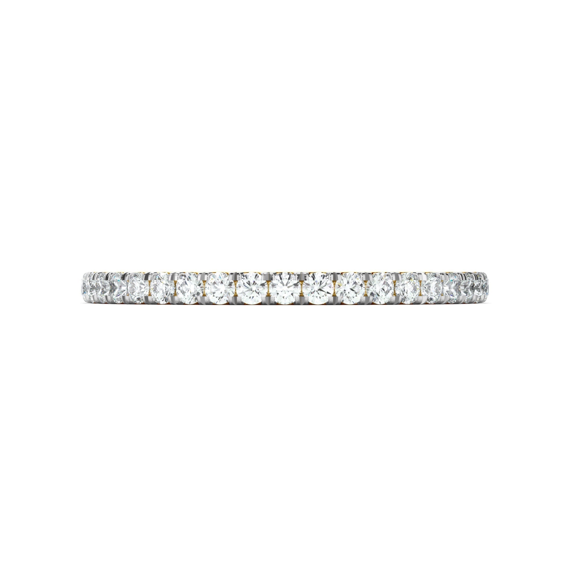 Diamond Claw Set Eternity Wedding Ring