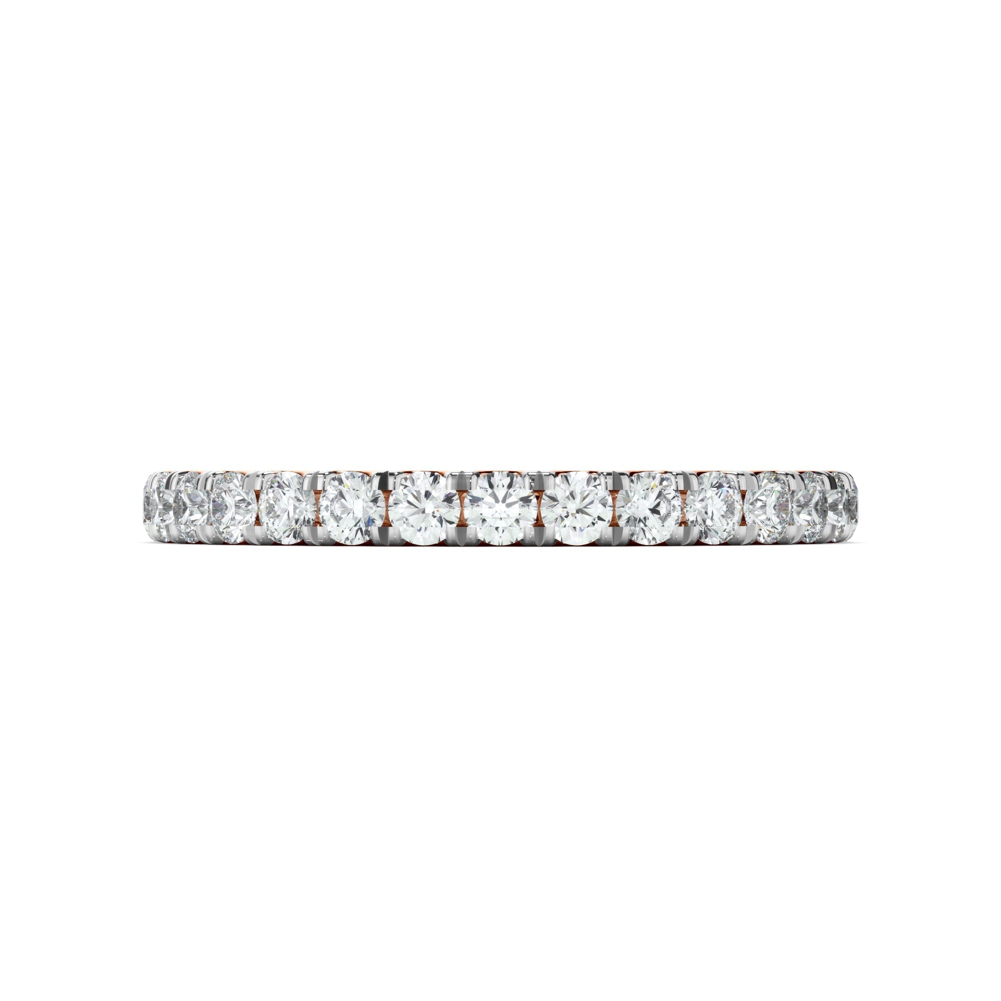 Diamond Claw Set Eternity Wedding Ring