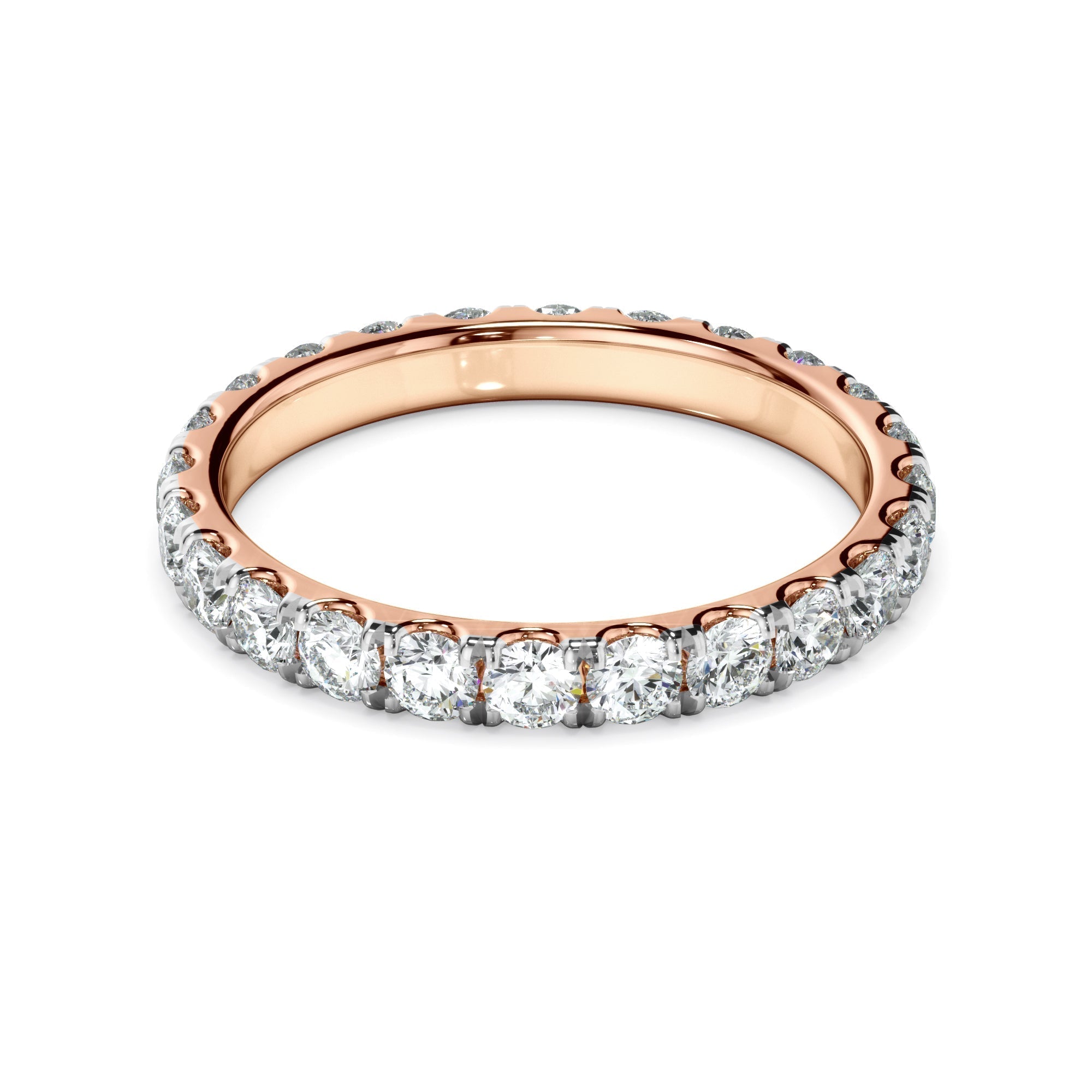 Diamond Claw Set Wedding Ring