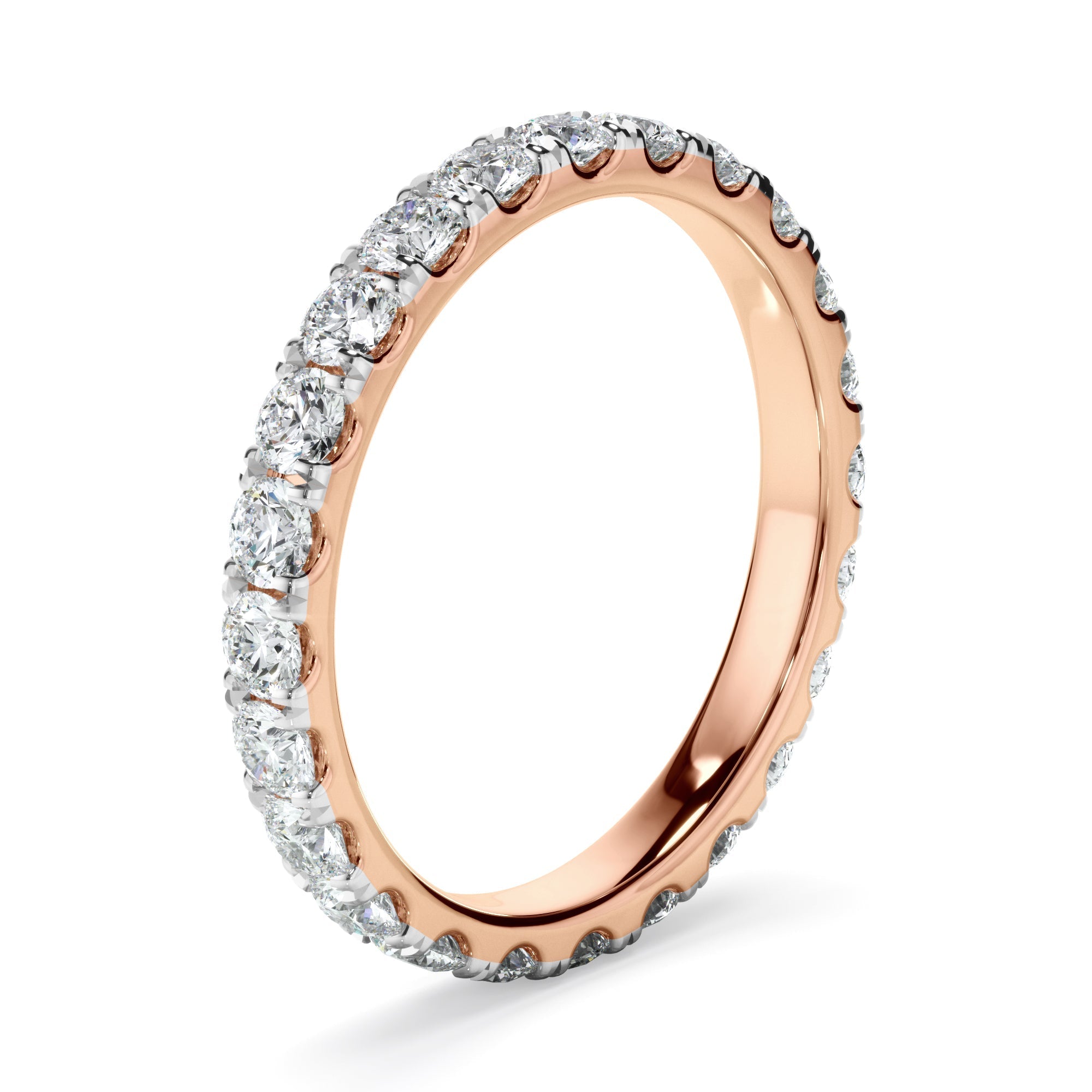 Diamond Claw Set Wedding Ring