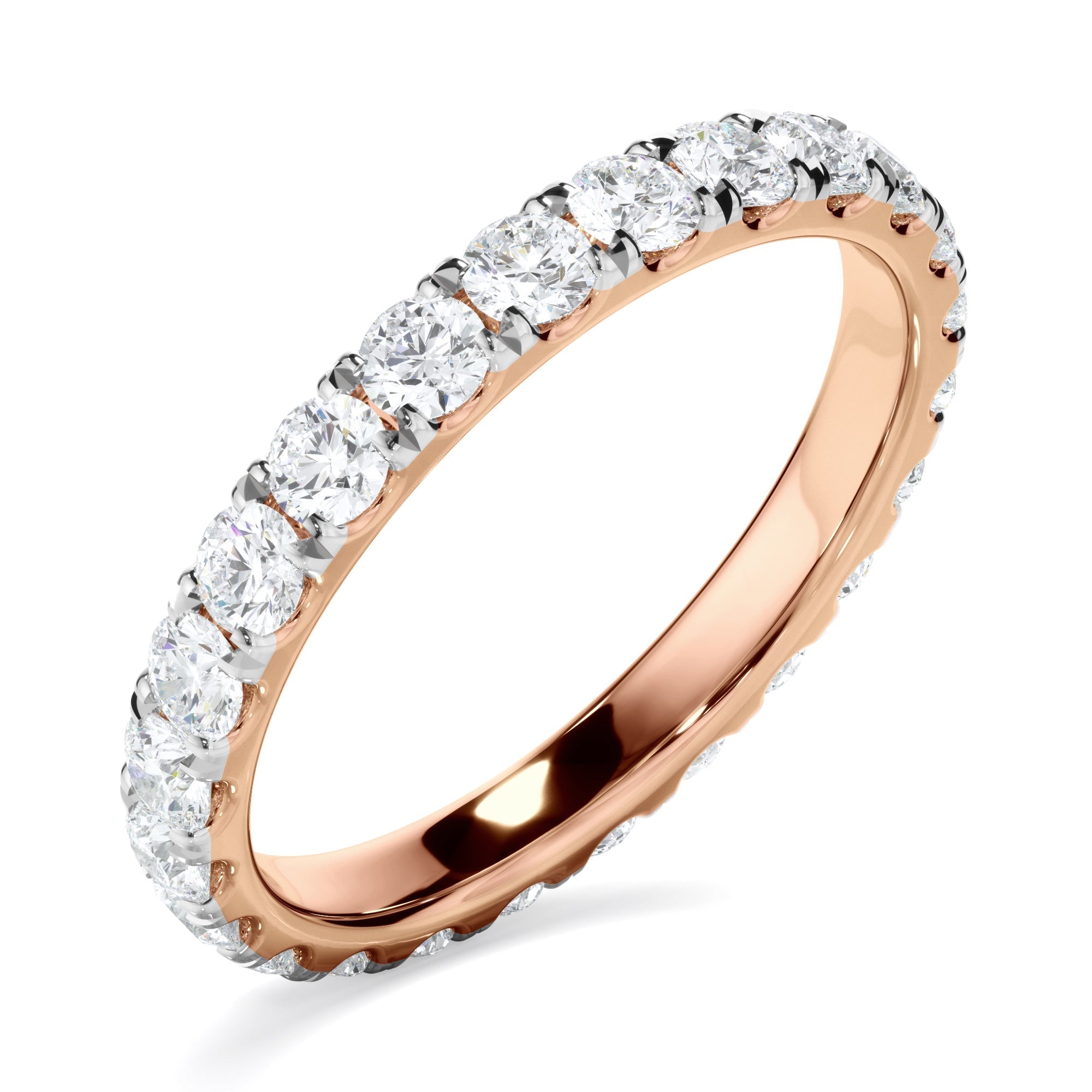 Diamond Claw Set Wedding Ring