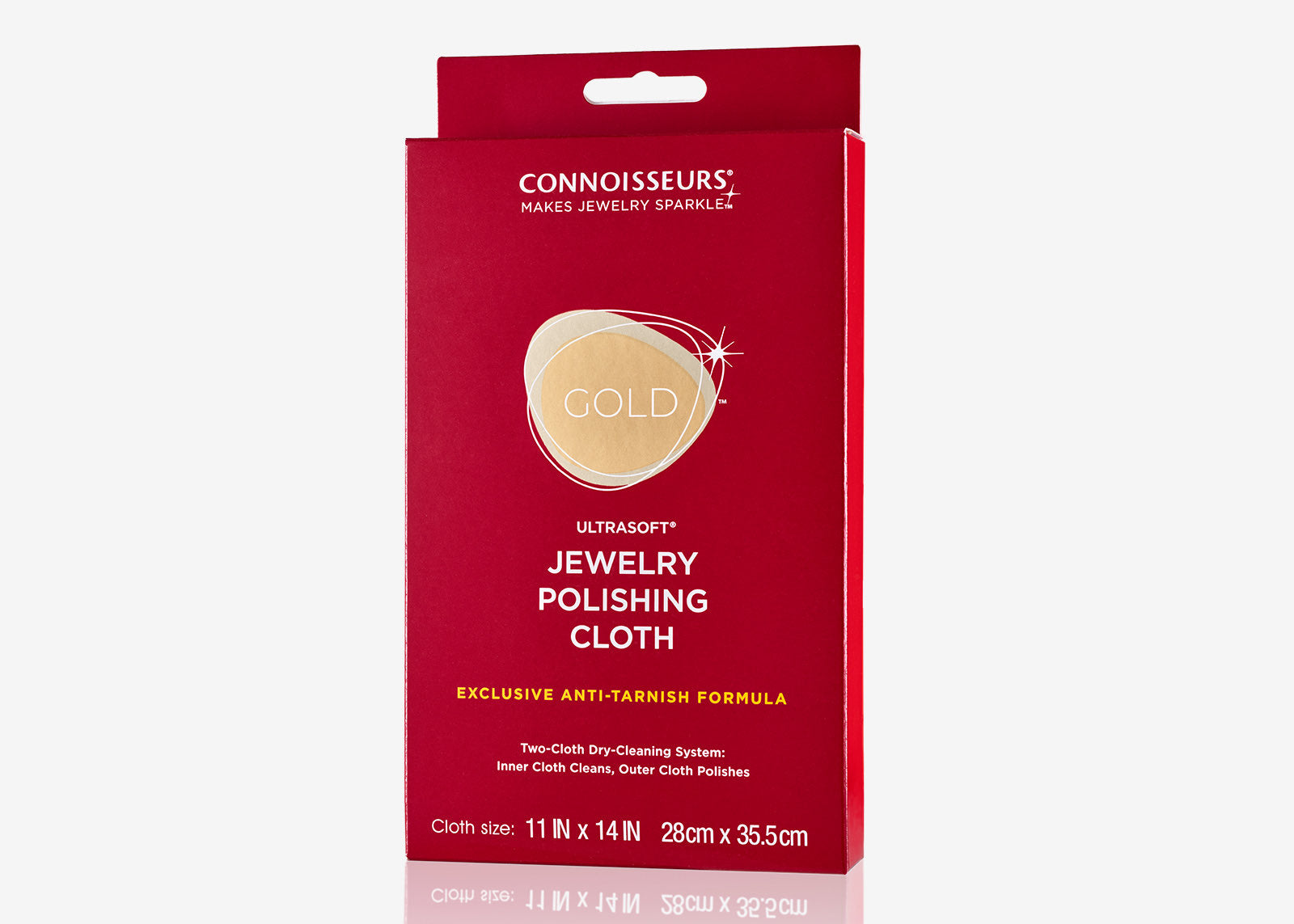 CONNOISSEURS Gold Jewellery Polishing Cloth