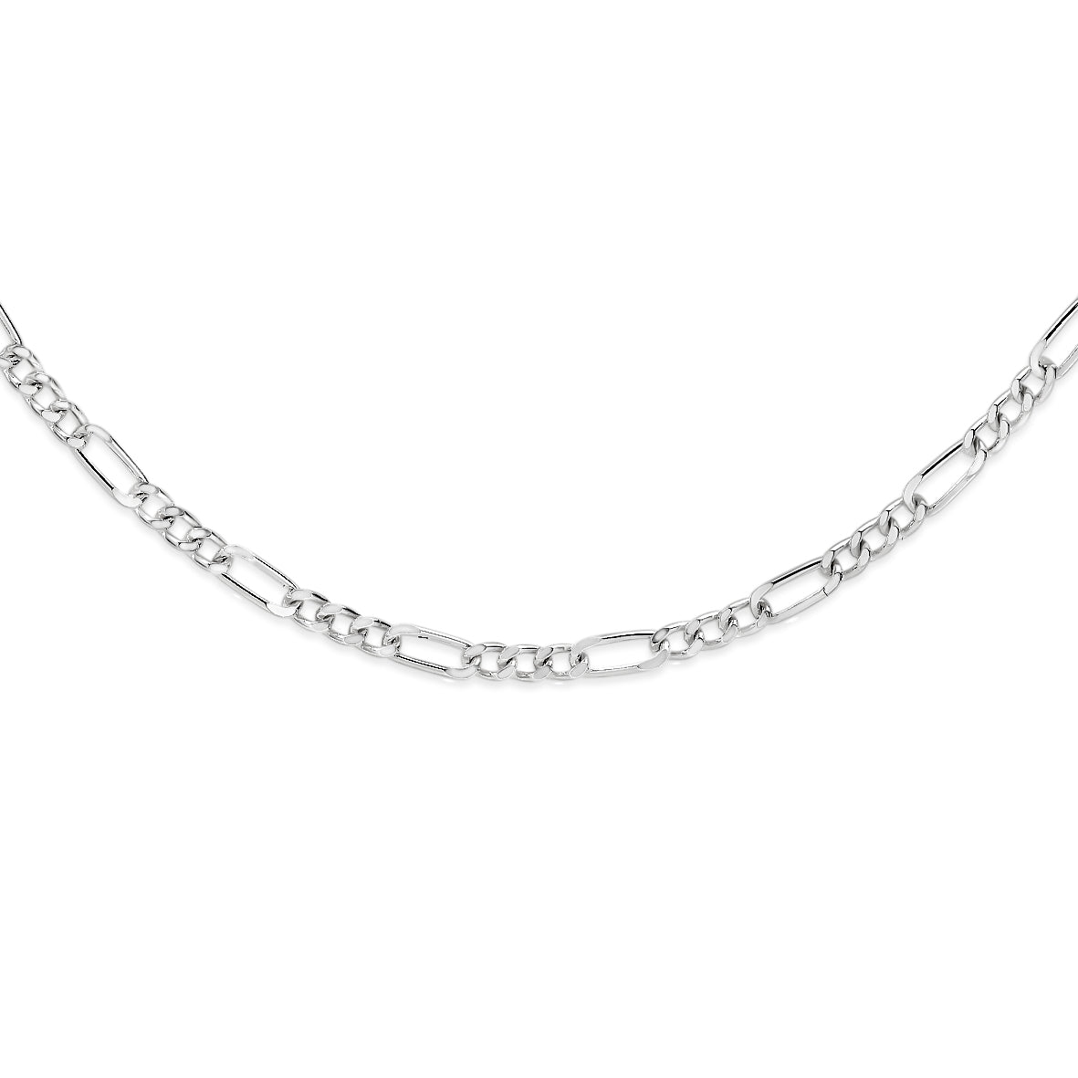 Silver figaro chain
