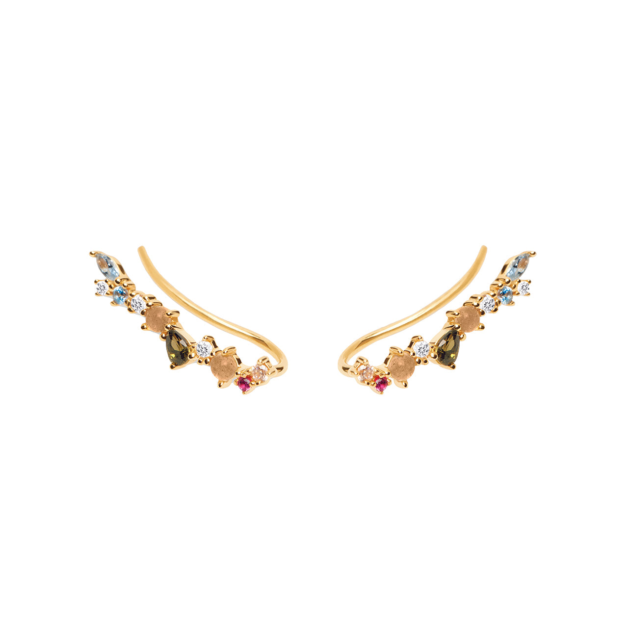 PDPAOLA Euphoria Gold Earrings