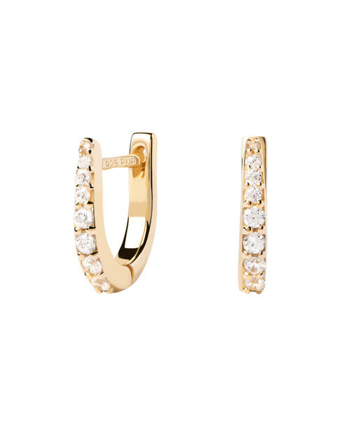 PDPAOLA Stare Gold Earrings