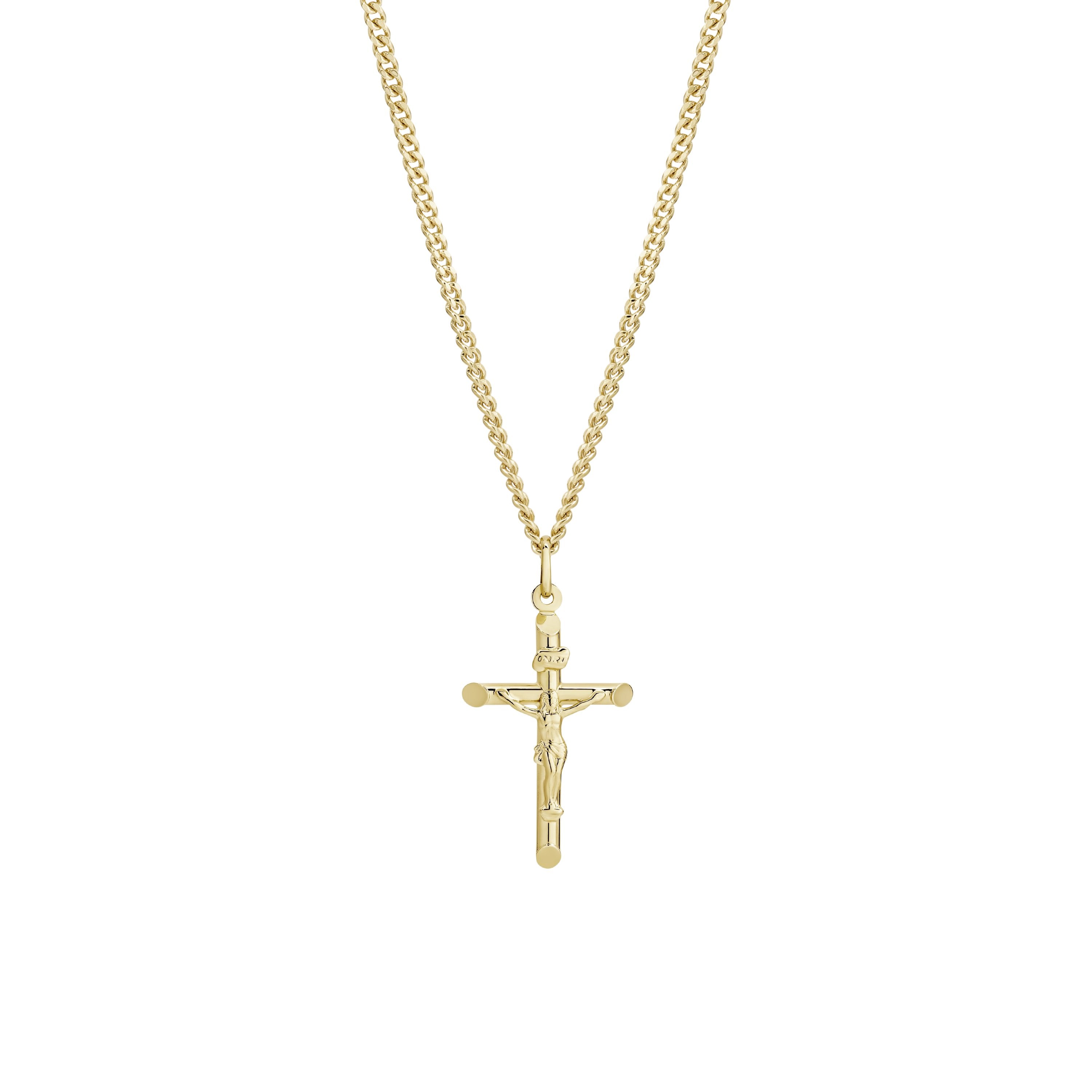 Crucifix on sale pendant necklace