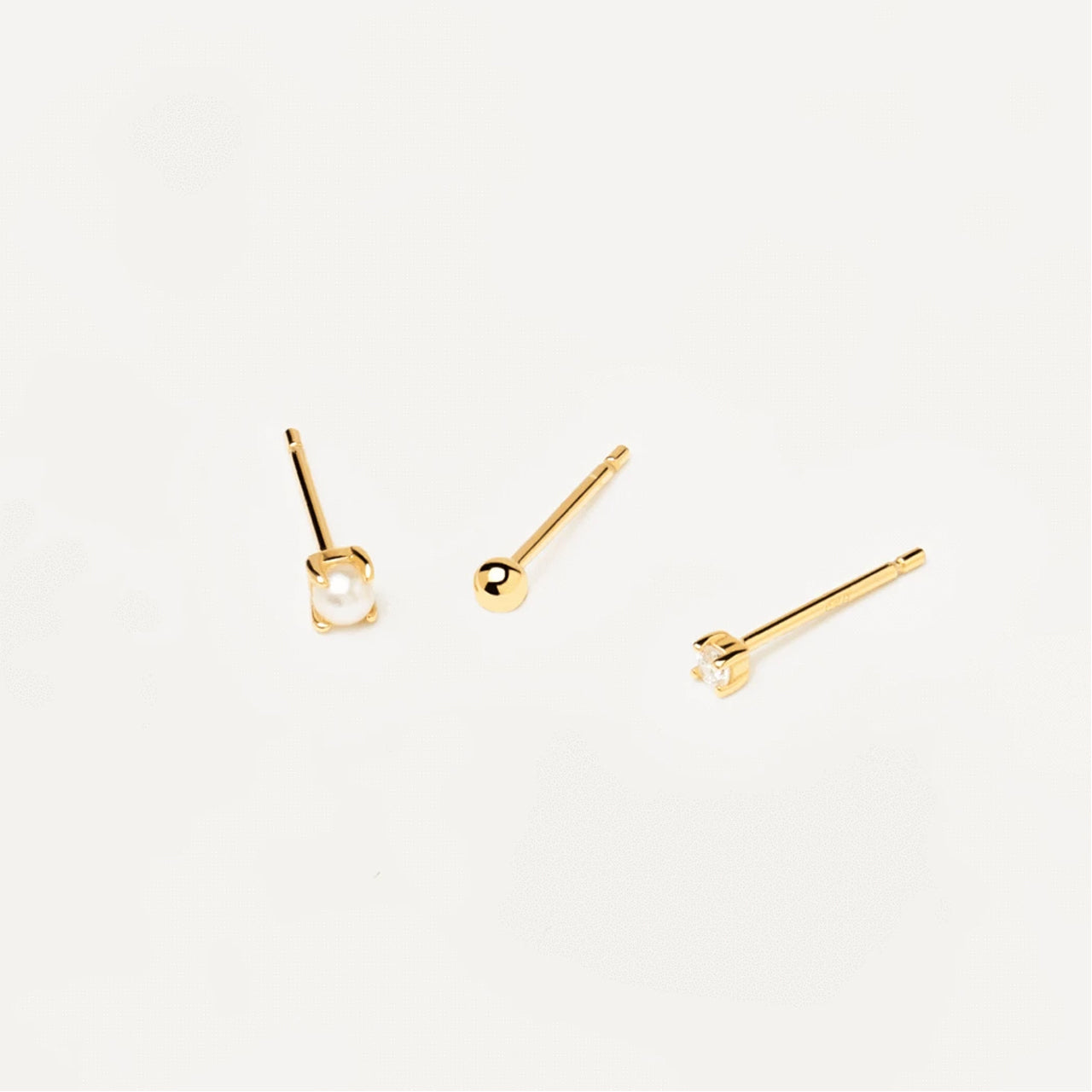 PDPAOLA Angel Gold Earrings Set