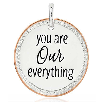 CANDID SS 2TR 25mm round milled frame 'you are our everything'