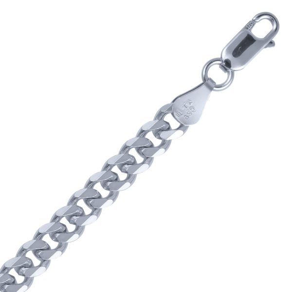 Sterling Silver Curb Bracelet