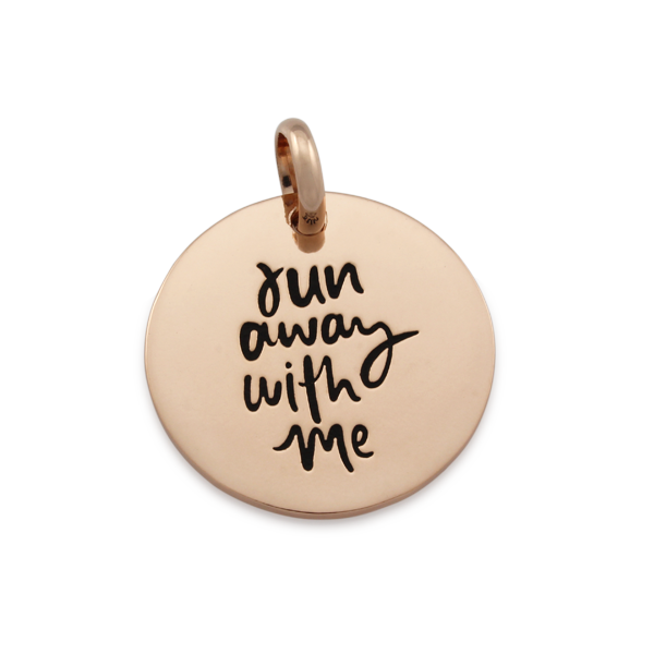 Candid 'Run Away With Me' Pendant