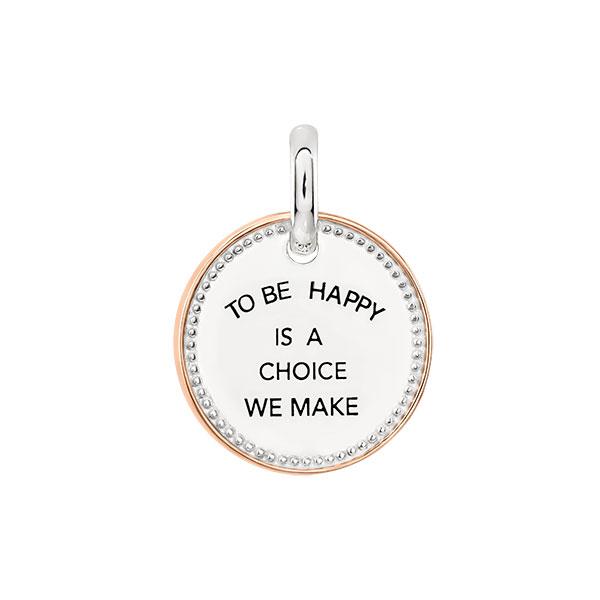 Candid 'To Be Happy Is A Choice We Make' Pendant