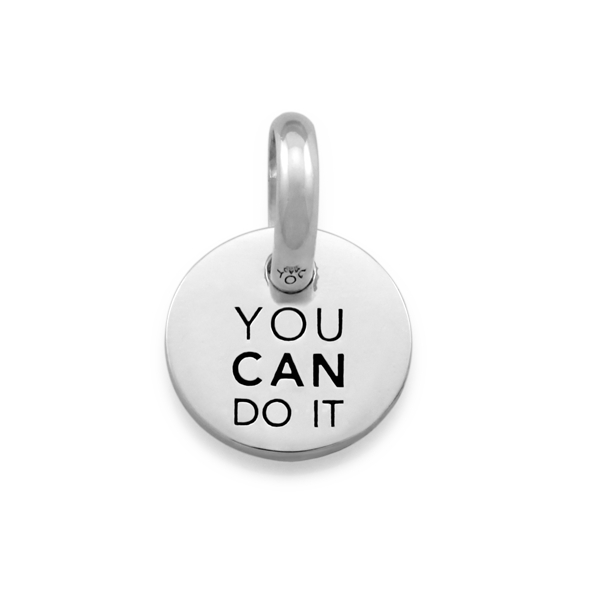 Candid 'You Can Do It' Pendant