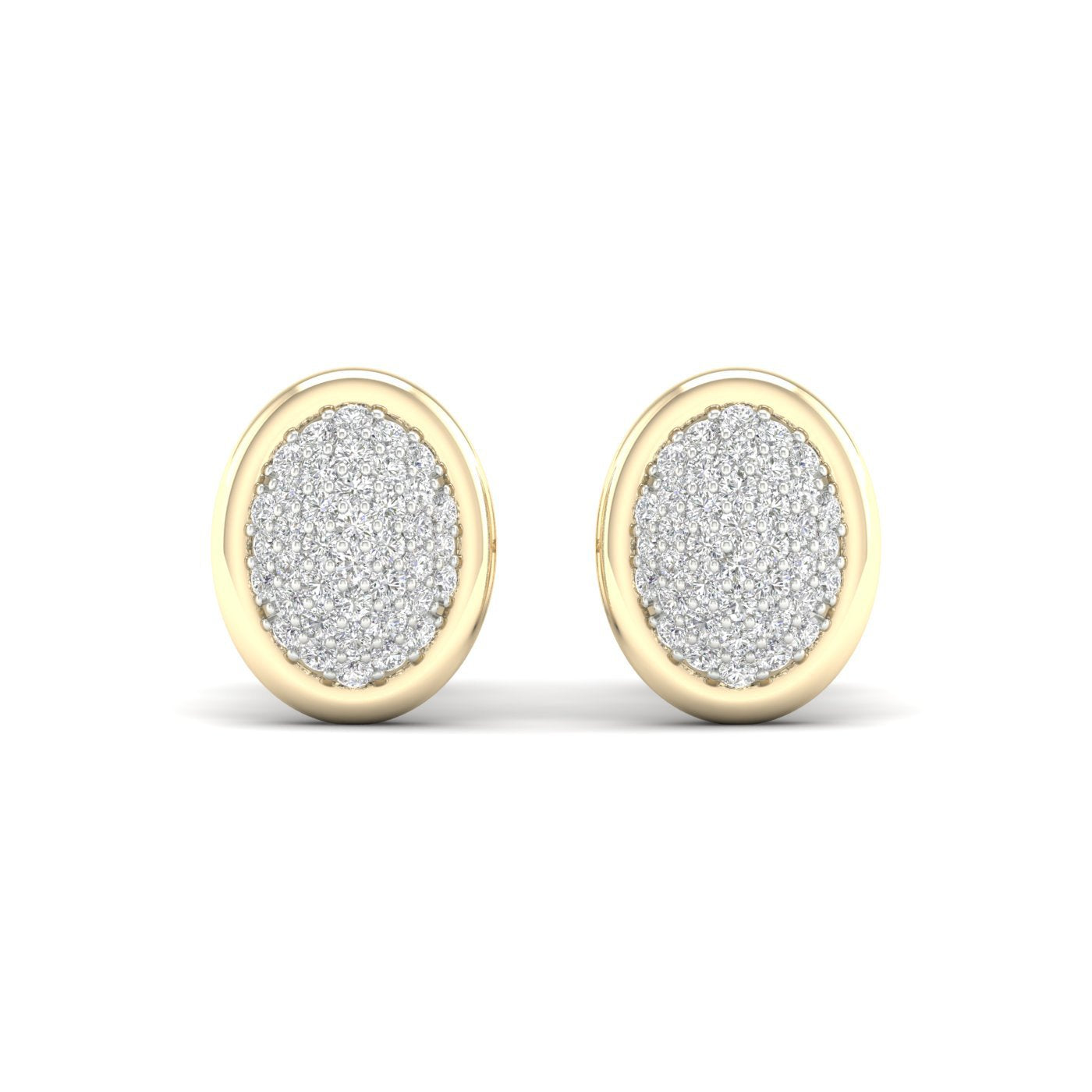 9Ct Yellow Gold 0.25Ct Diamond Stud Earrings