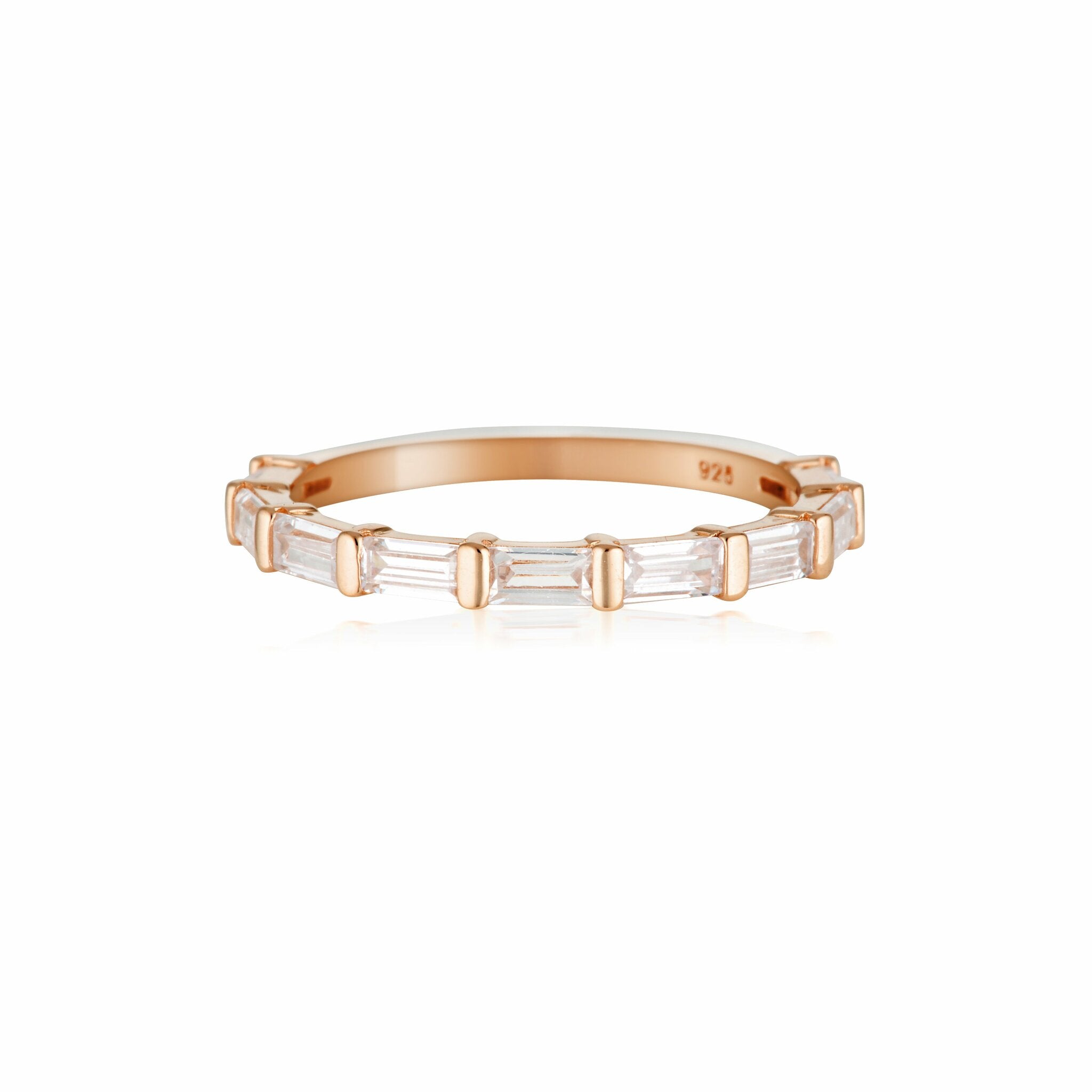 GEORGINI The Layered Edit Trys Ring Rose Gold